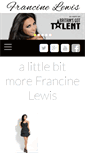 Mobile Screenshot of francinelewis.com